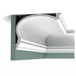 Карниз потолочный особопрочный из полиуретана Orac Decor С343 (190 мм)