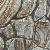 Панель ПВХ Песчаник коричневый (980х480 мм)