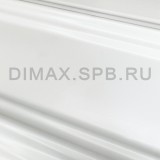 Панель облицовочная Eclectica ПАЛЕРМО 3D белый 595*595*8мм