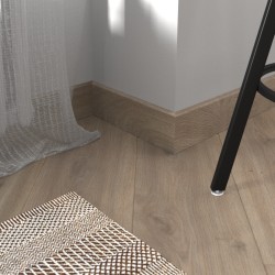 Плинтус МДФ с ПВХ покрытием Fine Floor Wood 60 мм Дуб Вестерос (FF-1560)
