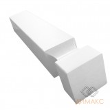 Соединительный элемент для плинтуса Madest decor CD01 (24х24х180мм) Белая эмаль