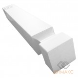 Соединительный элемент для плинтуса Madest decor CD03 (18х18х180 мм) Белая эмаль