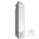 Соединительный элемент для плинтуса Madest decor CD21 (24х24х180мм) Белая эмаль