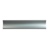 Кухонный плинтус для столешниц Rico Technical алюминиевый вогнутый (28х28 мм)