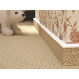 Плинтус Rico carpet для ковролина, Белый 529