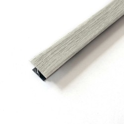 Т-образный алюминиевый порог АС11 (26 мм) Strong Дуб винтаж светло-серый П07 (0,9 м)