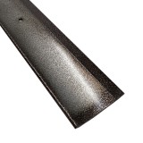 Cтыкоперекрывающий разноуровневый алюминиевый порог с отверстиями С4 new (39,4 мм) Медь антик (0,9м)
