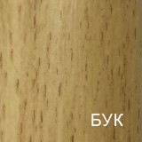 Самоклеящийся разноуровневый ПВХ порог MYCK Бук 30 мм (1м)