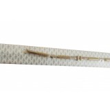 Самоклеящийся одноуровневый ПВХ порог MYCK Каштан 36 мм (1м)