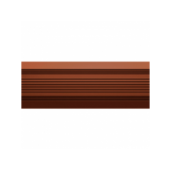 Профиль антискользящий самоклеящийся для внутренних работ Grace Красно-коричневый (0,9м)