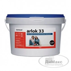 Клей Arlok 33 водно-дисперсионный (14 кг) для напольных покрытий