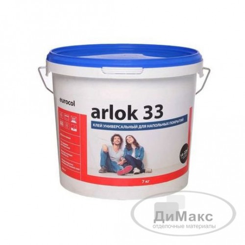 Клей Arlok 33 водно-дисперсионный (7 кг) для напольных покрытий