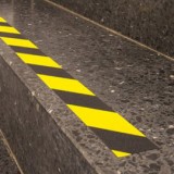 Противоскользящая лента Safe Step абразивная самоклеящаяся 50мм*15м, Черно-желтая 