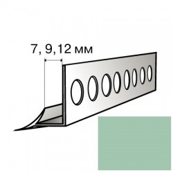 Угол внутренний для кафельной плитки 7 мм, Бирюзовый