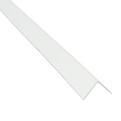 Уголок ПВХ 10*10 мм Белый (2,7 м)